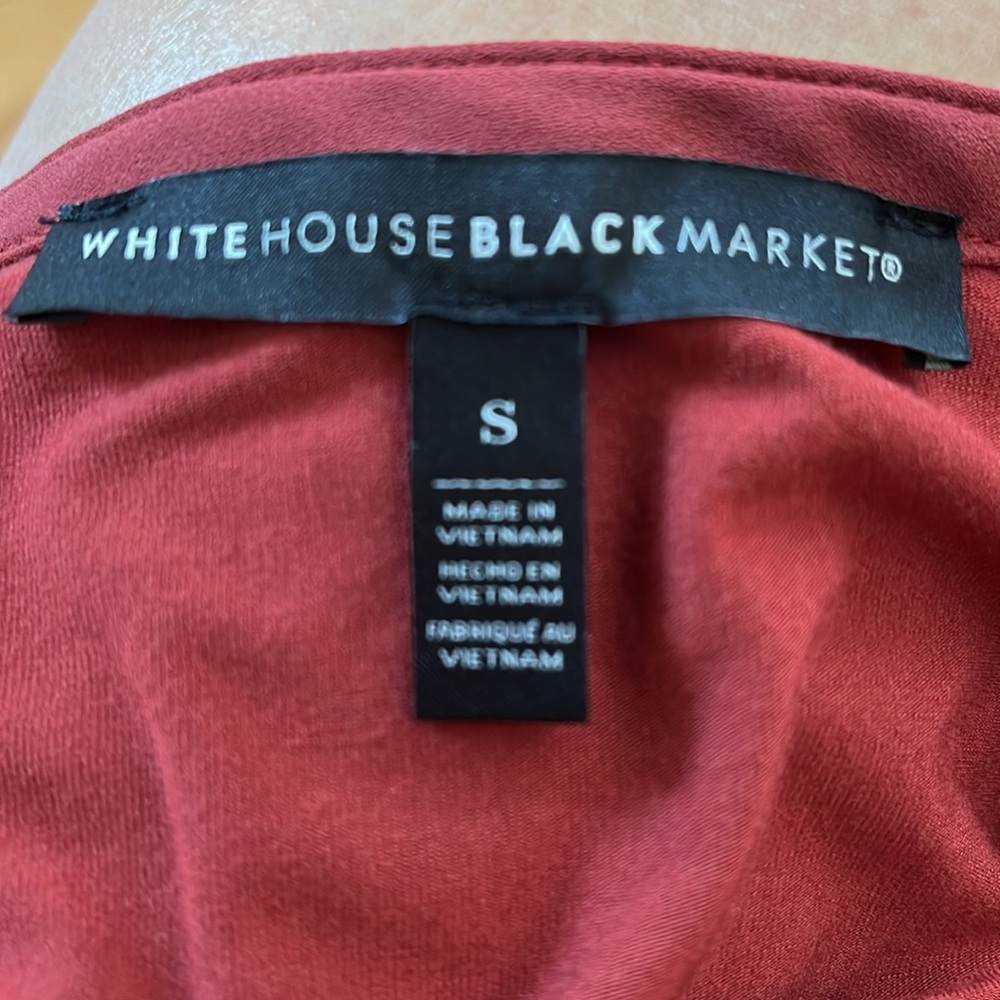 EUC - WHBM Ruffle Front Top - Picture 5 of 5